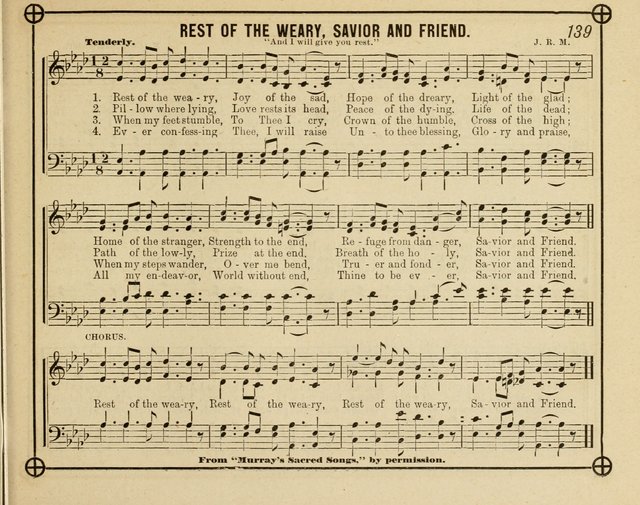 Heavenward: a choice selection of sacred songs, adapted to the wants of Sunday Schools, Praise Meetings and the Home Circle page 139