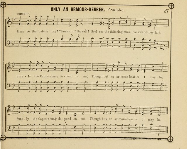 Heavenward: a choice selection of sacred songs, adapted to the wants of Sunday Schools, Praise Meetings and the Home Circle page 31