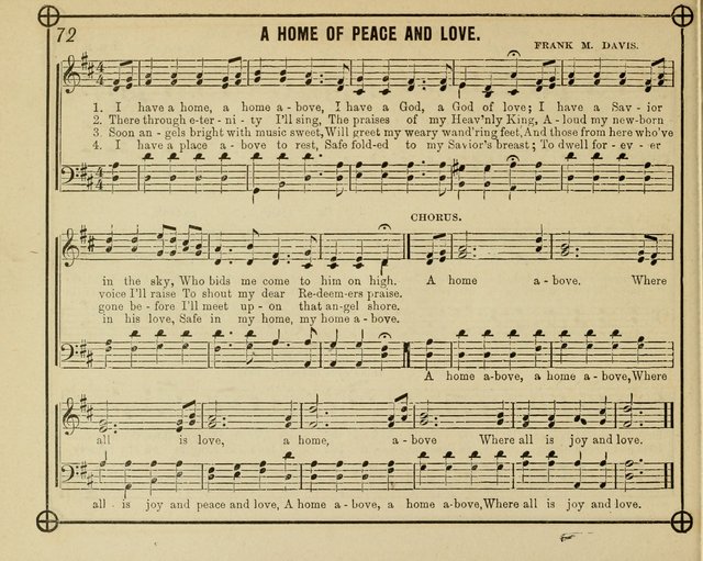 Heavenward: a choice selection of sacred songs, adapted to the wants of Sunday Schools, Praise Meetings and the Home Circle page 72