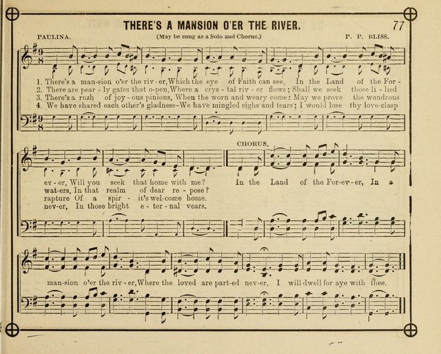 Heavenward: a choice selection of sacred songs, adapted to the wants of Sunday Schools, Praise Meetings and the Home Circle page 77