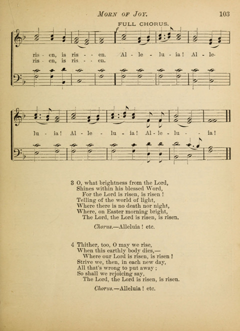 The Hosanna: a book of hymns, songs, chants, and anthems for children page 103