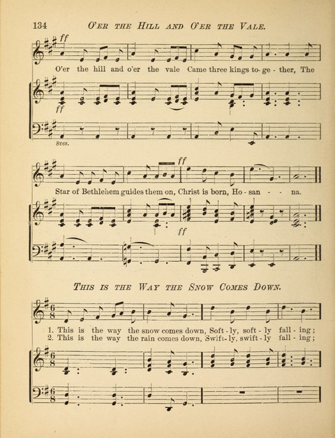 The Hosanna: a book of hymns, songs, chants, and anthems for children page 134