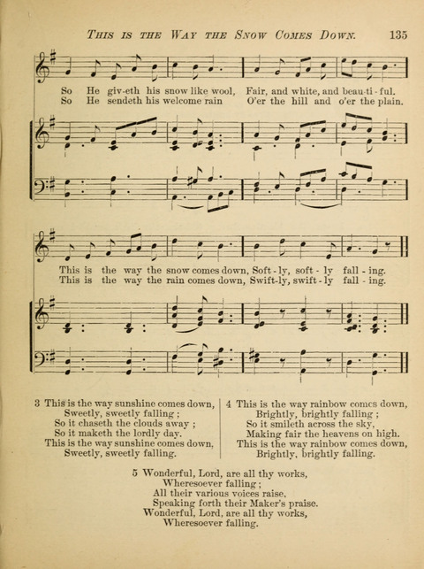 The Hosanna: a book of hymns, songs, chants, and anthems for children page 135