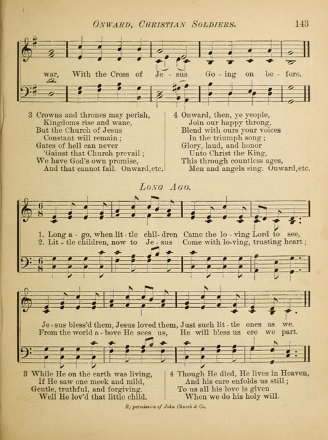 The Hosanna: a book of hymns, songs, chants, and anthems for children page 143