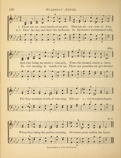 The Hosanna: a book of hymns, songs, chants, and anthems for children page 150