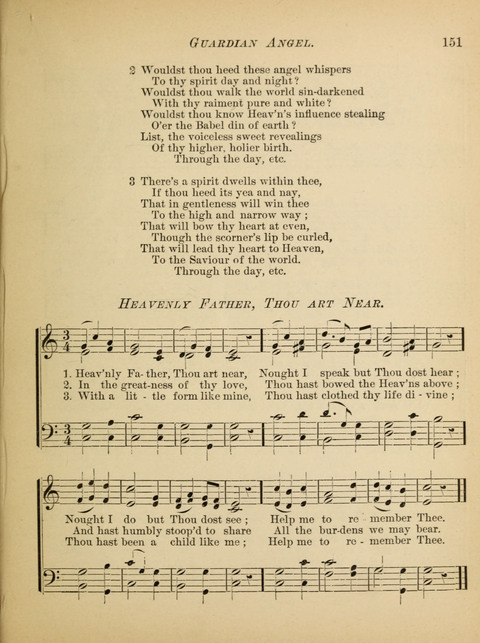 The Hosanna: a book of hymns, songs, chants, and anthems for children page 151