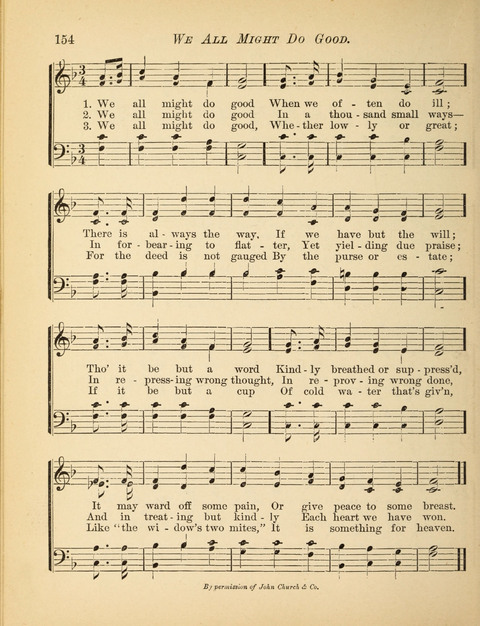 The Hosanna: a book of hymns, songs, chants, and anthems for children page 154