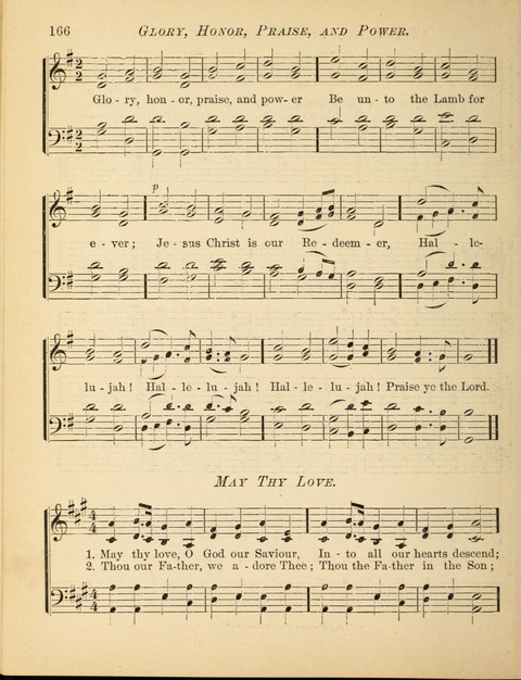 The Hosanna: a book of hymns, songs, chants, and anthems for children page 166