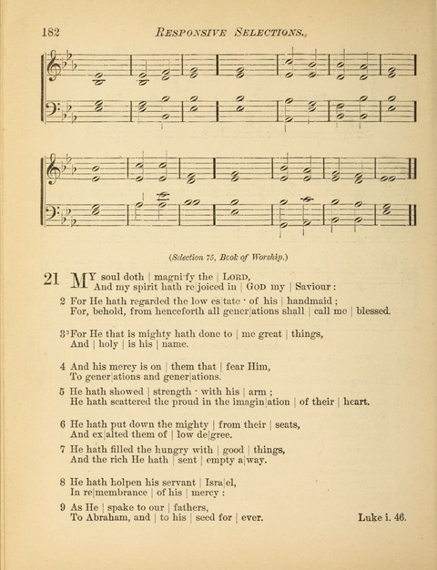 The Hosanna: a book of hymns, songs, chants, and anthems for children page 182