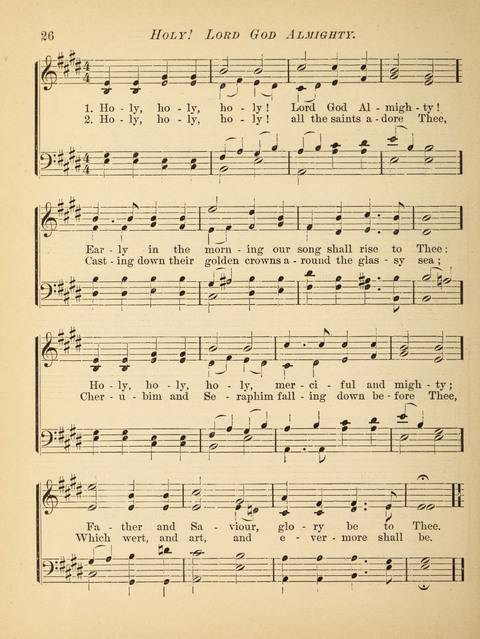 The Hosanna: a book of hymns, songs, chants, and anthems for children page 26