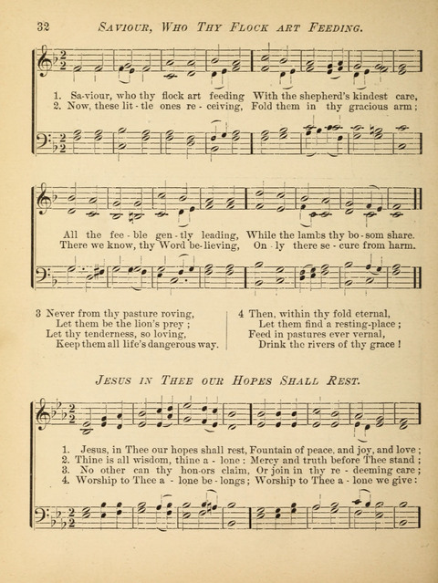 The Hosanna: a book of hymns, songs, chants, and anthems for children page 32