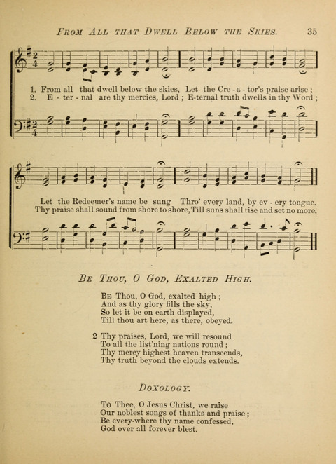 The Hosanna: a book of hymns, songs, chants, and anthems for children page 35