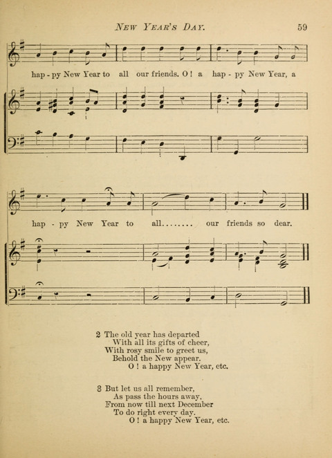 The Hosanna: a book of hymns, songs, chants, and anthems for children page 59