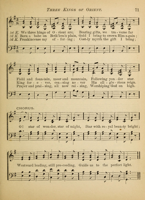 The Hosanna: a book of hymns, songs, chants, and anthems for children page 71