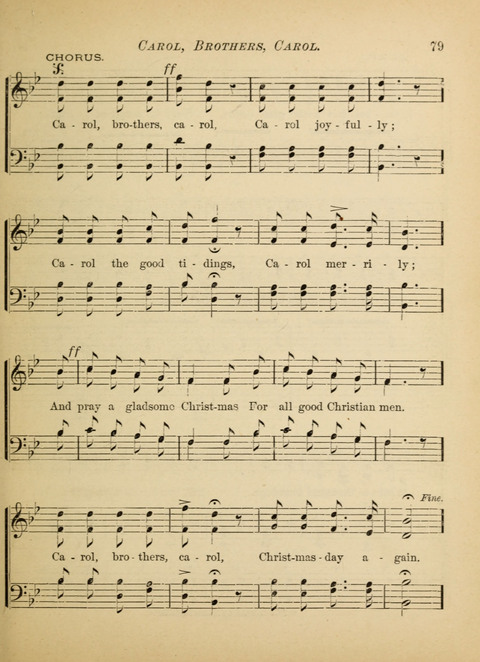 The Hosanna: a book of hymns, songs, chants, and anthems for children page 79