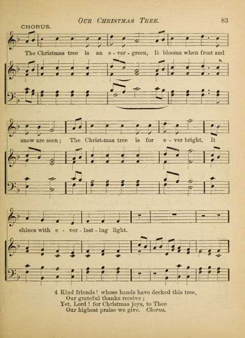 The Hosanna: a book of hymns, songs, chants, and anthems for children page 83