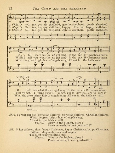 The Hosanna: a book of hymns, songs, chants, and anthems for children page 92