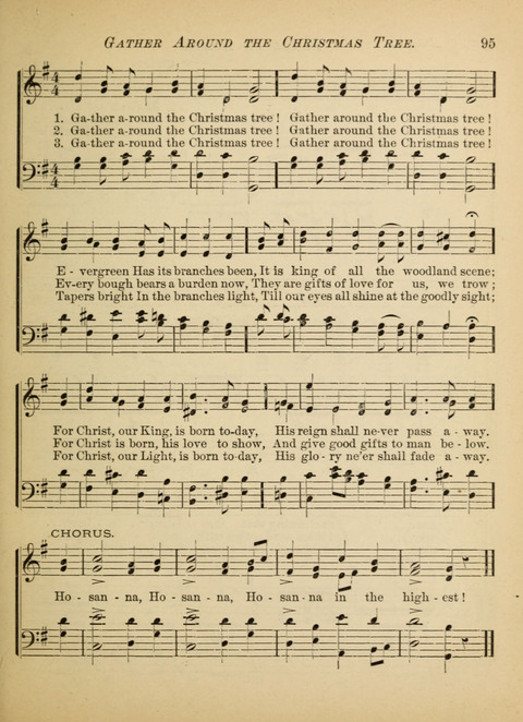 The Hosanna: a book of hymns, songs, chants, and anthems for children page 95