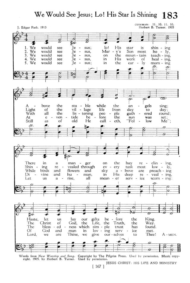 The Hymnbook page 167