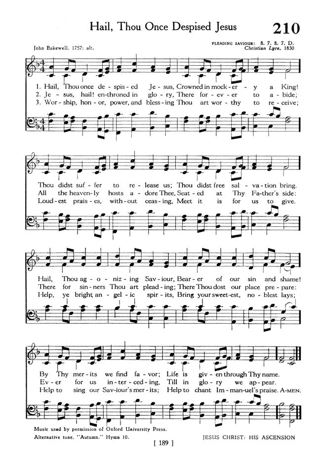 The Hymnbook page 189