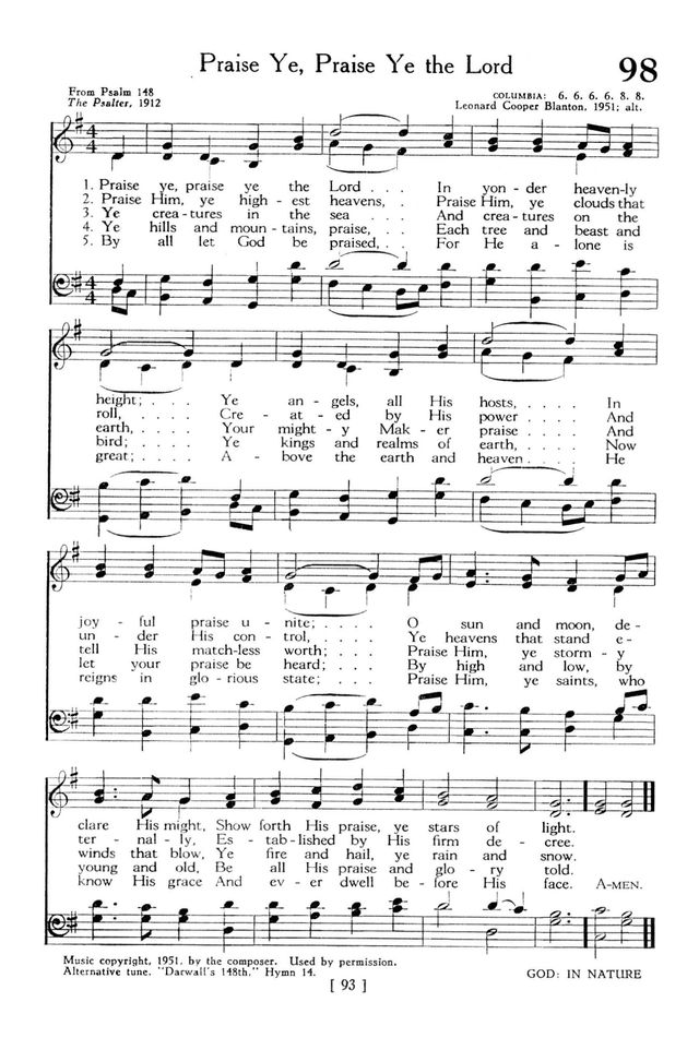 The Hymnbook page 93