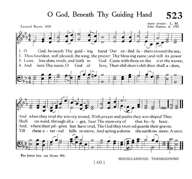 The Hymnbook page A523