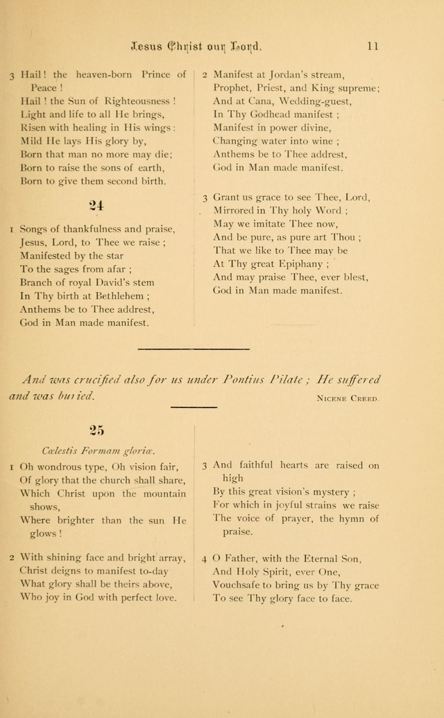 Hymnal page 11