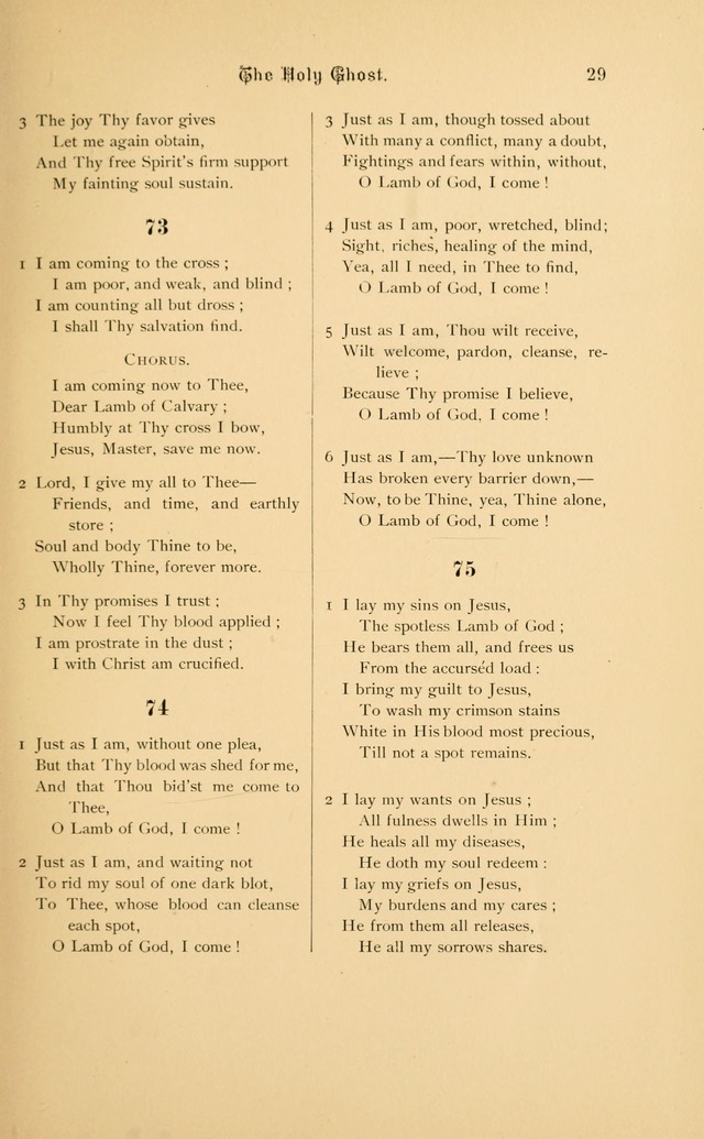 Hymnal page 29