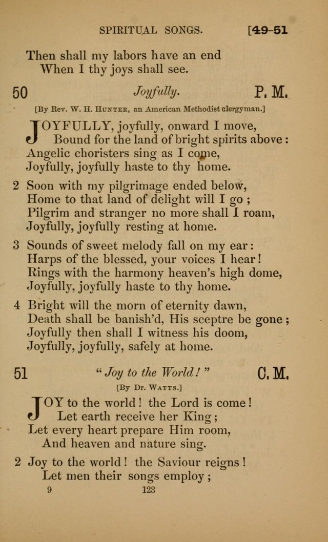 Hymns for All Christians page 123