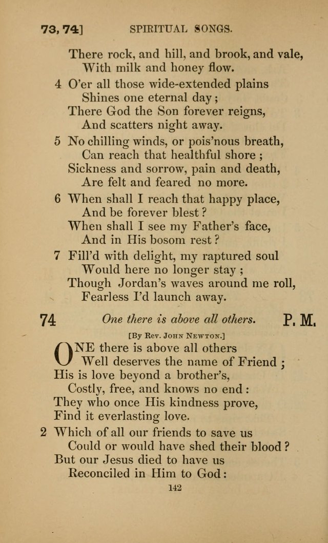 Hymns for All Christians page 142