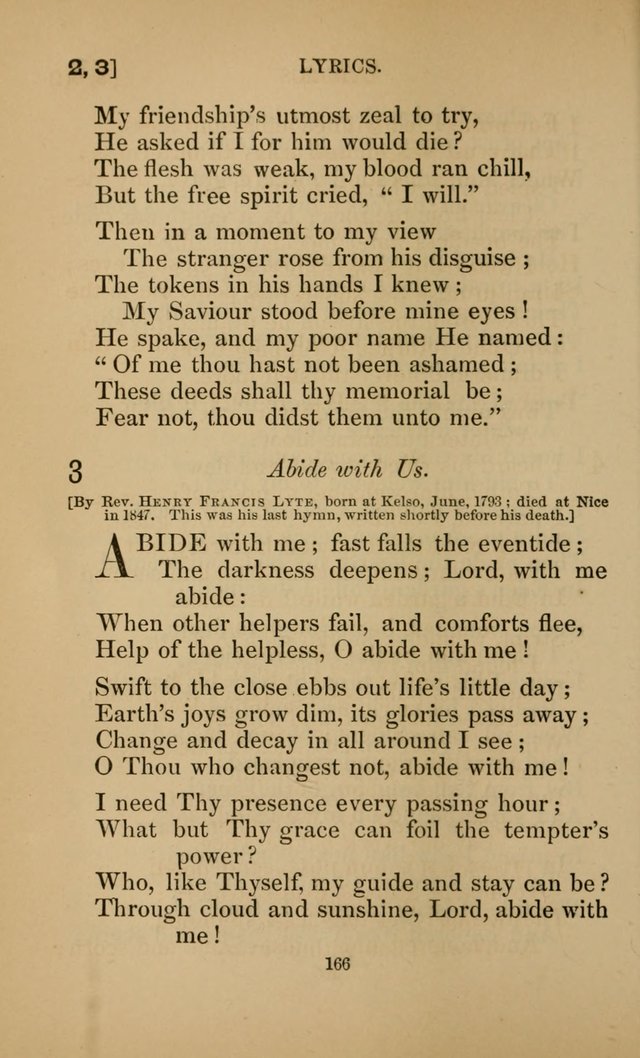 Hymns for All Christians page 166