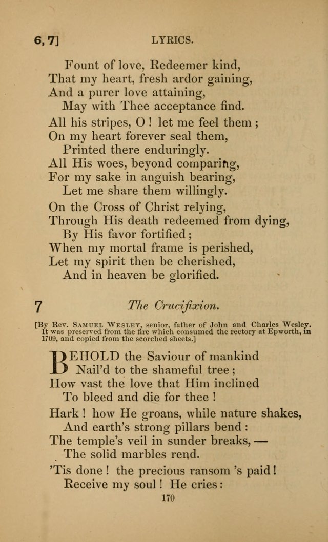 Hymns for All Christians page 170