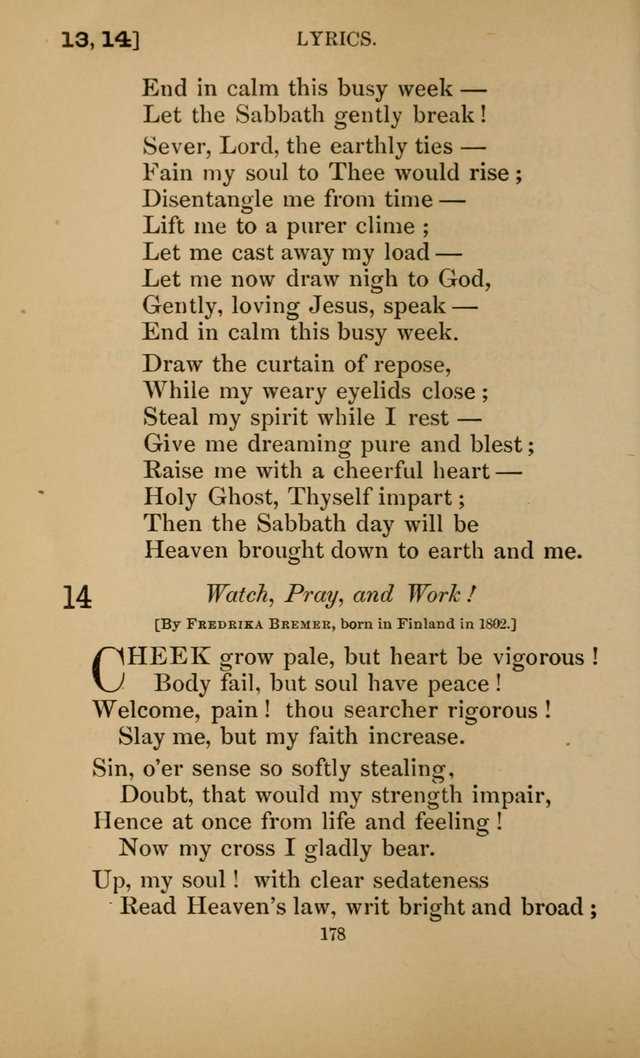 Hymns for All Christians page 178