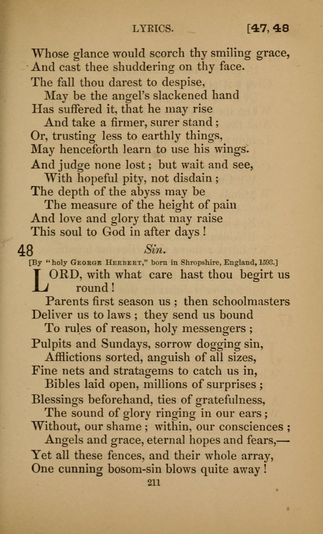 Hymns for All Christians page 211