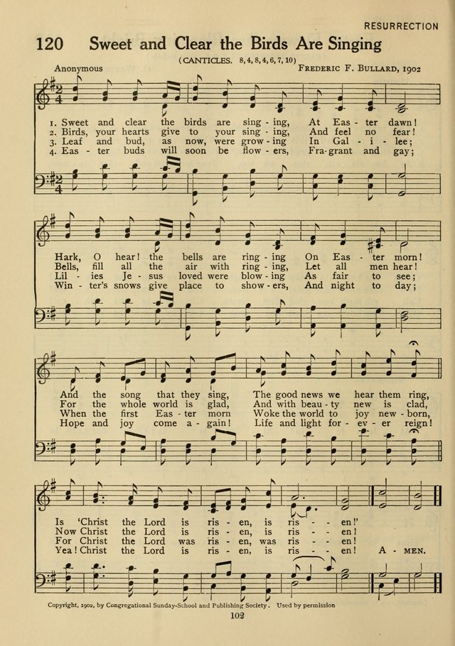 Hymnal for American Youth page 103