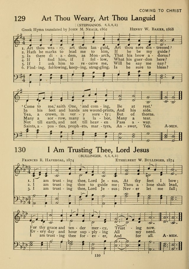 Hymnal for American Youth page 111