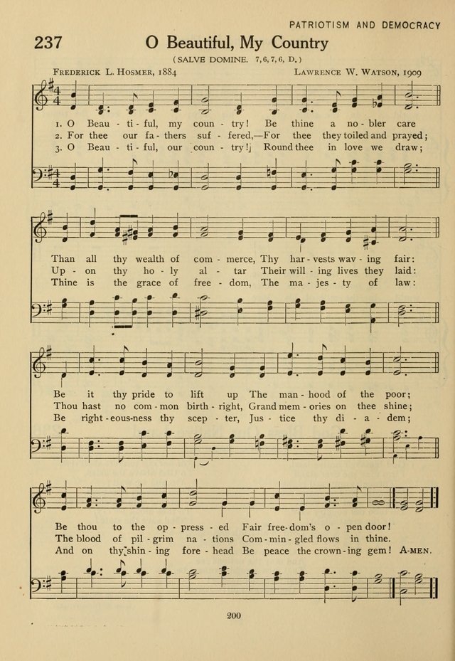 Hymnal for American Youth page 201