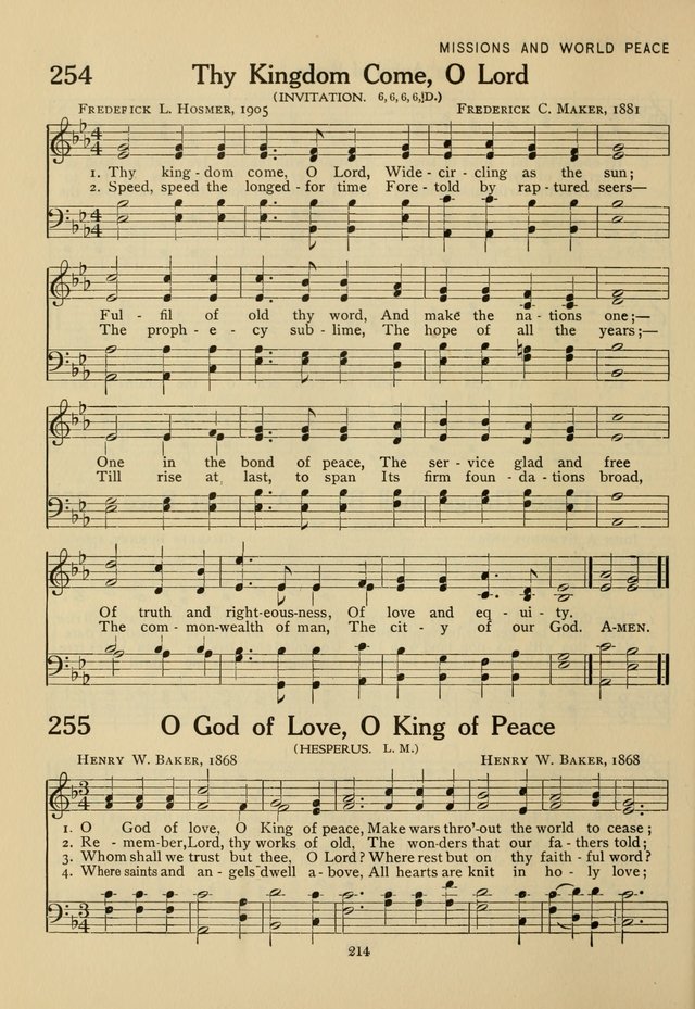 Hymnal for American Youth page 215