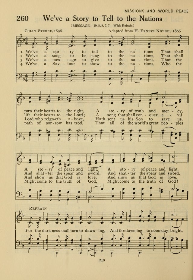 Hymnal for American Youth page 219