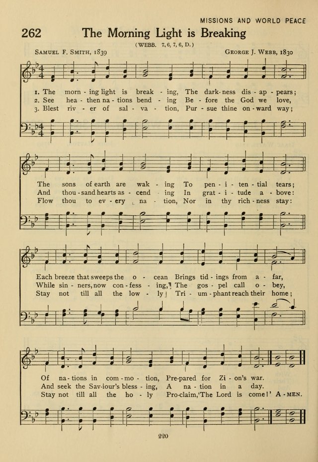 Hymnal for American Youth page 221