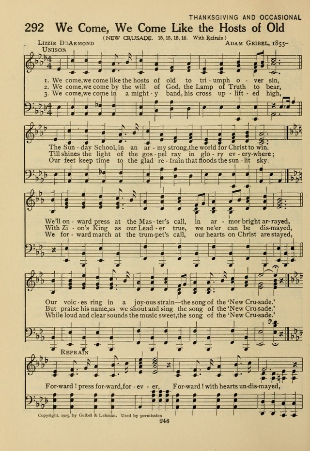 Hymnal for American Youth page 247