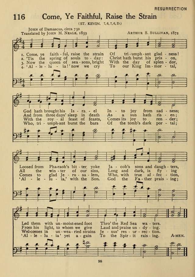 Hymnal for American Youth page 99