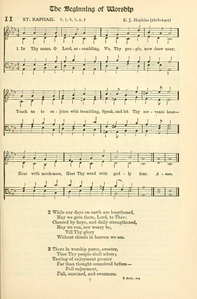 Hymns for the Church page 10