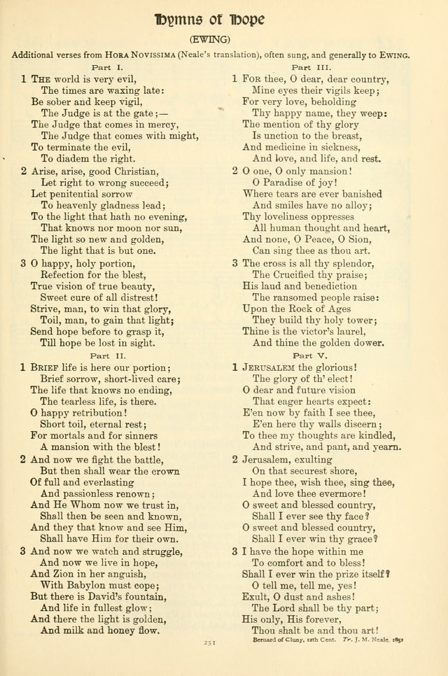 Hymns for the Church page 254