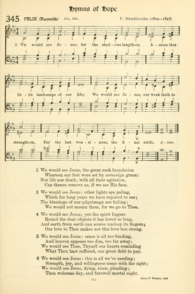 Hymns for the Church page 256