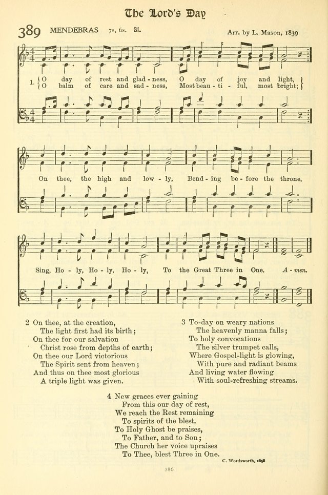 Hymns for the Church page 289