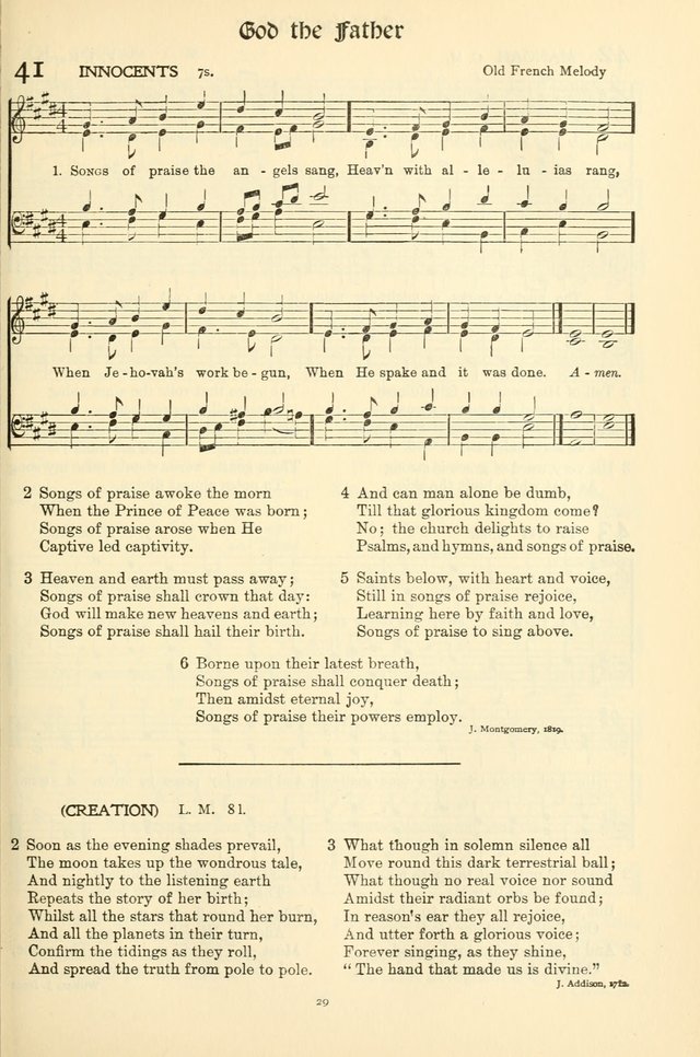 Hymns for the Church page 32