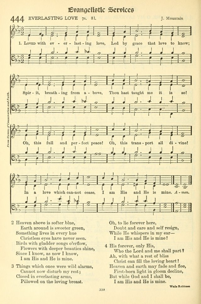 Hymns for the Church page 335