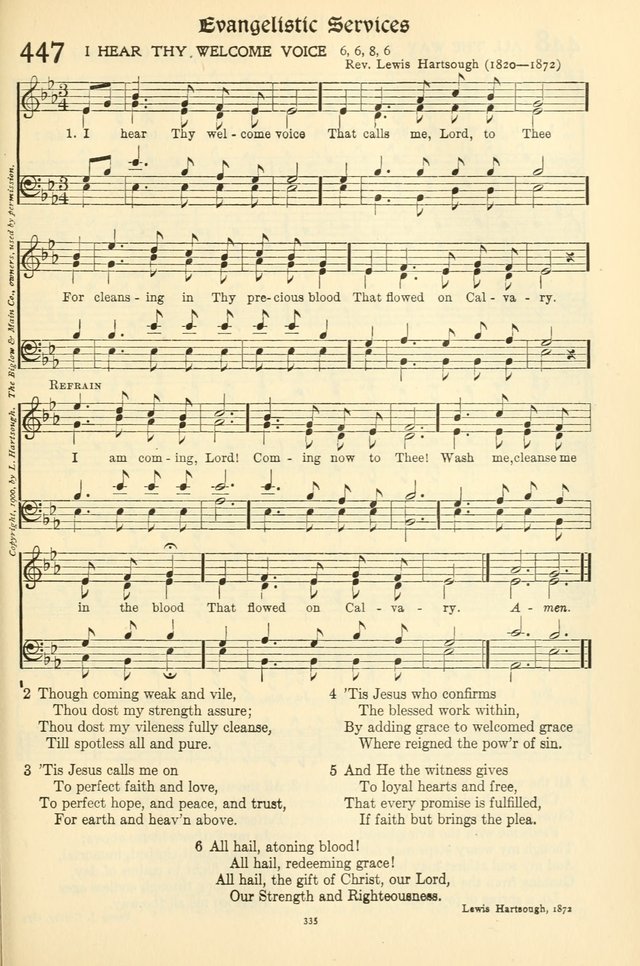 Hymns for the Church page 338