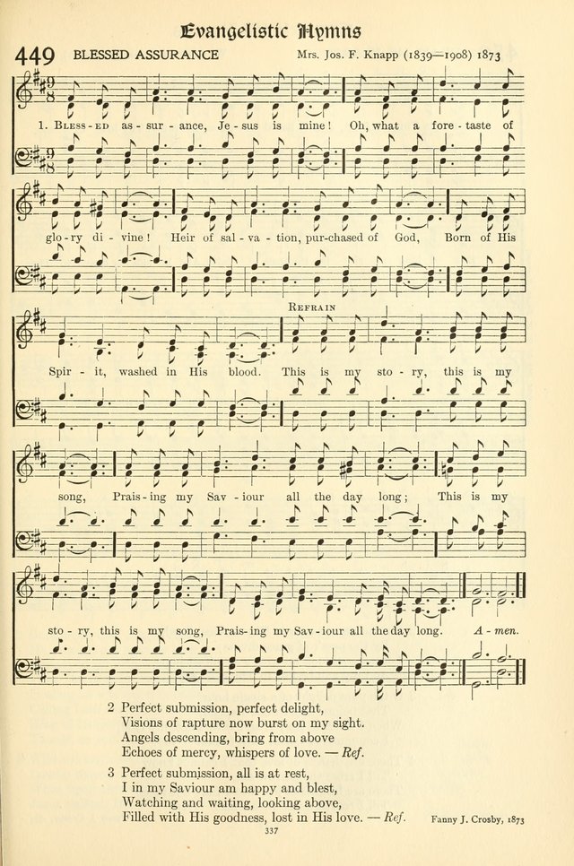 Hymns for the Church page 340